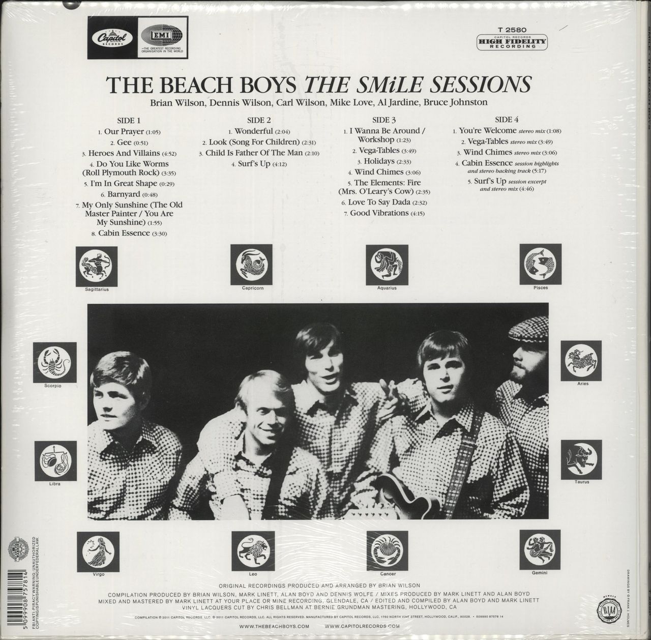 The Beach Boys The Smile Sessions - Sealed US 2-LP vinyl set