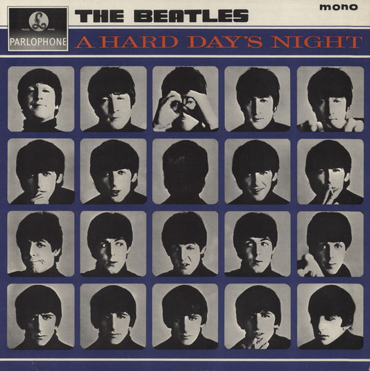 The Beatles A Hard Day's Night - 1st - EJD - EX+ UK Vinyl LP
