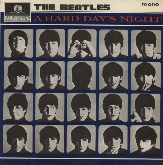 The Beatles A Hard Day's Night - 1st - G&L - EX+ UK Vinyl LP
