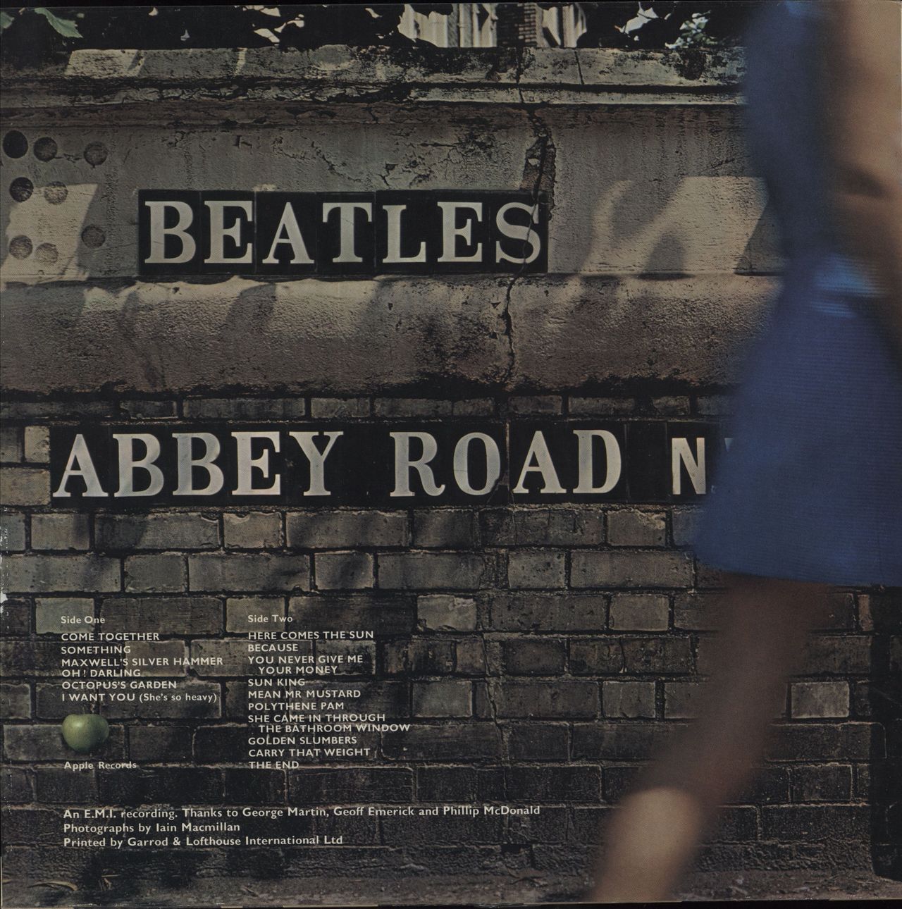 The Beatles Abbey Road - 1st UK Vinyl LP