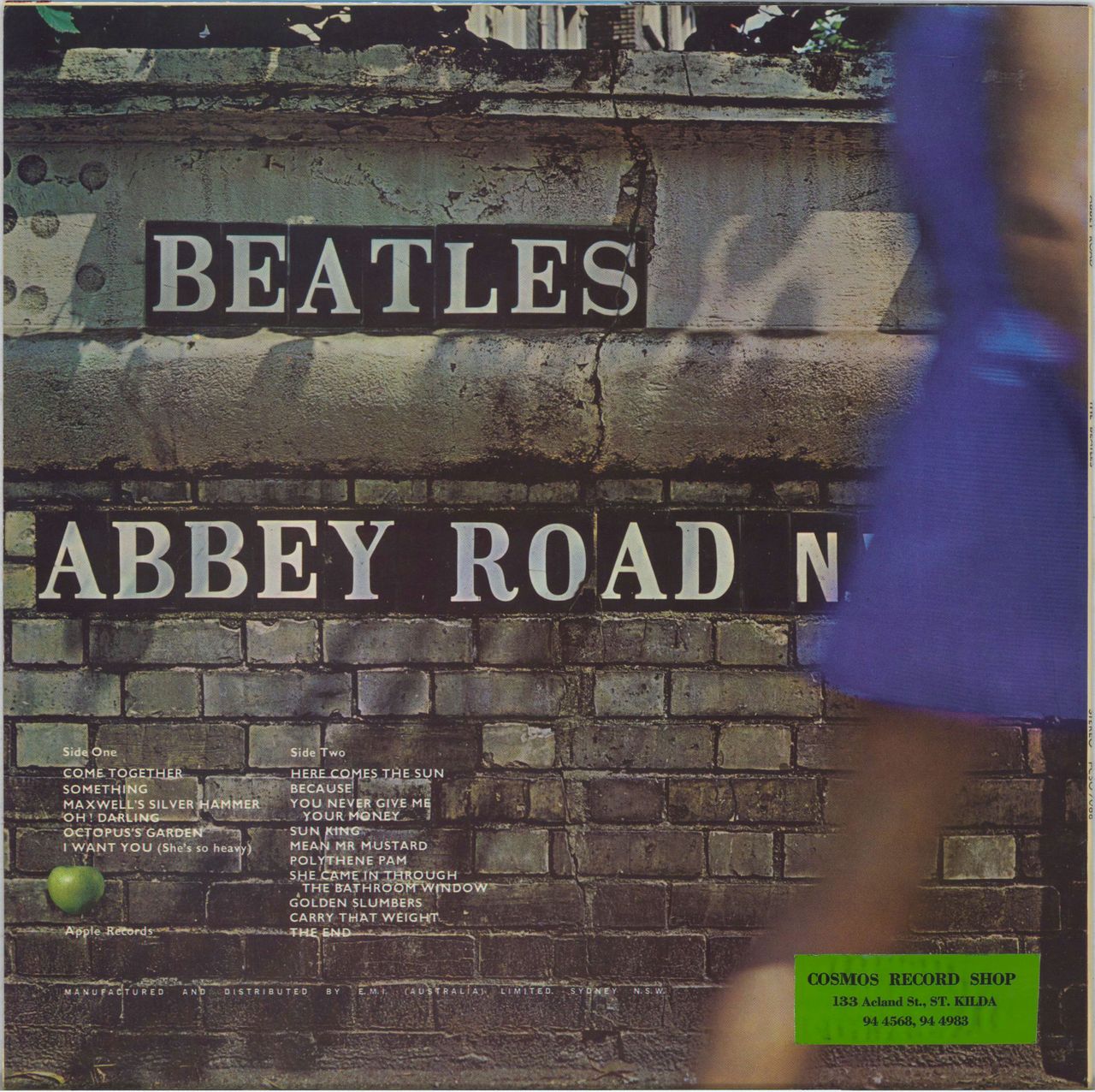 The Beatles Abbey Road Australian Vinyl LP