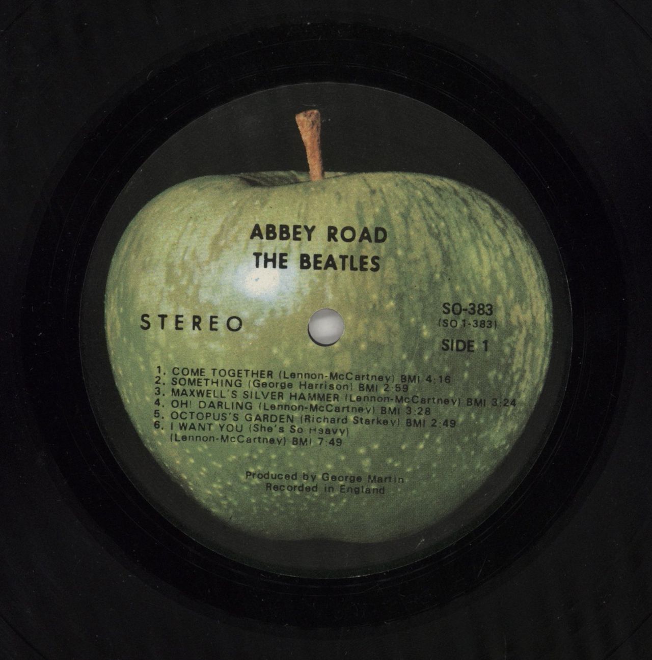 The Beatles Abbey Road Canadian Vinyl LP