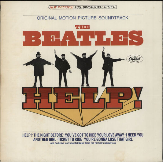 The Beatles Help! - Apple - VG US Vinyl LP