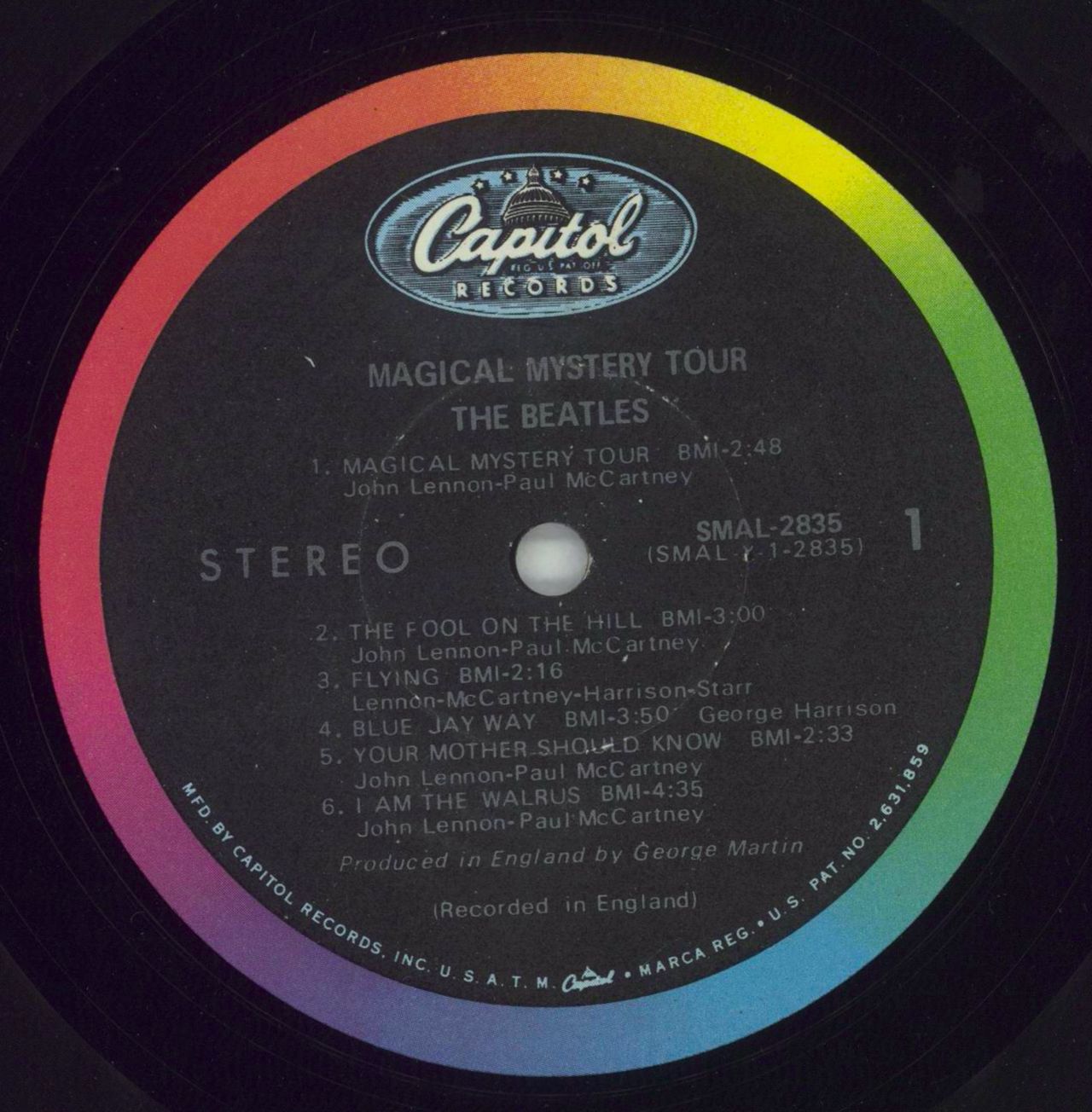 The Beatles Magical Mystery Tour - 1st EX US Vinyl LP