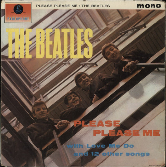 The Beatles Please Please Me - 1st - VG+ UK Vinyl LP
