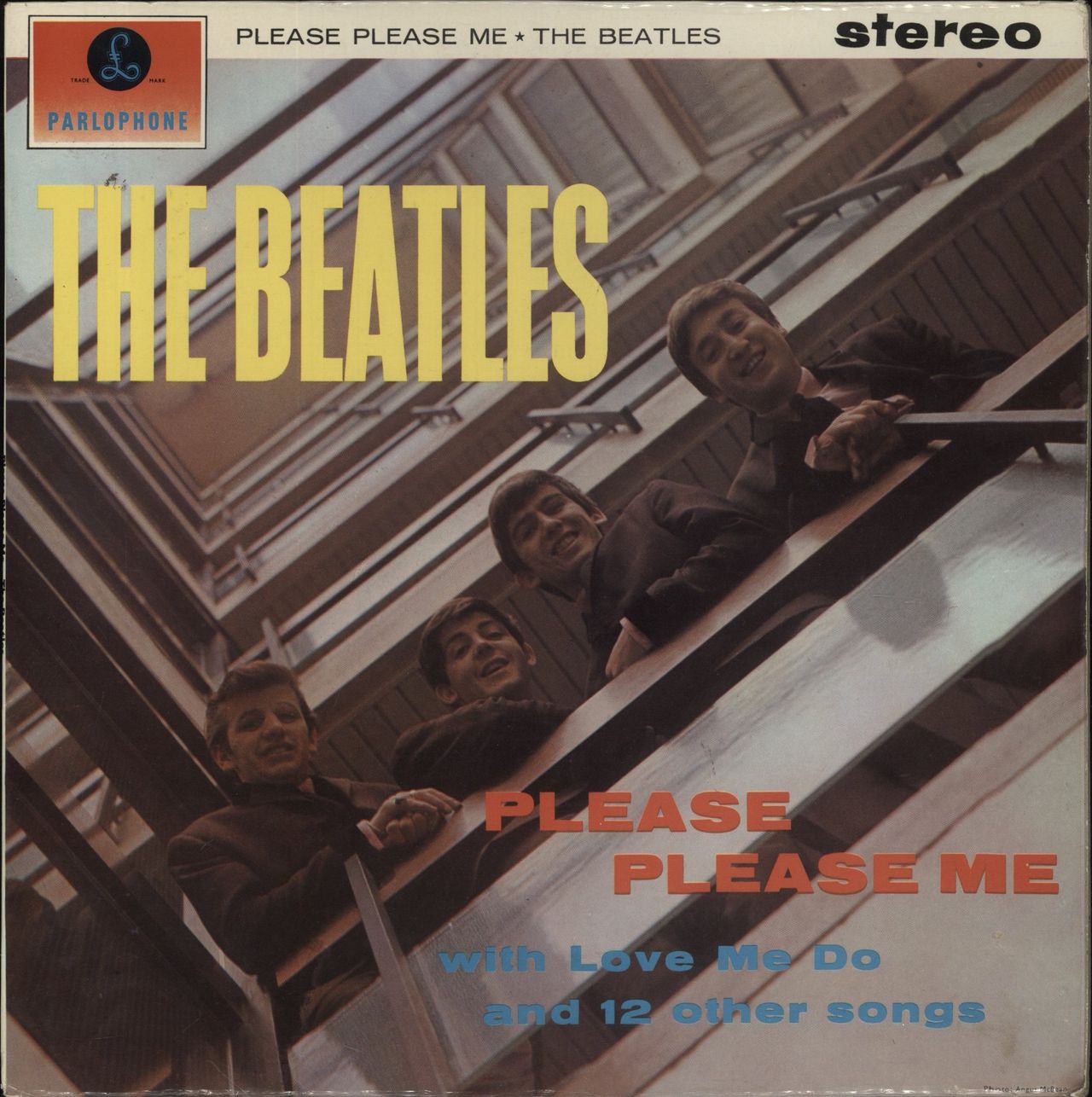 The Beatles Please Please Me - 4th - VG UK Vinyl LP
