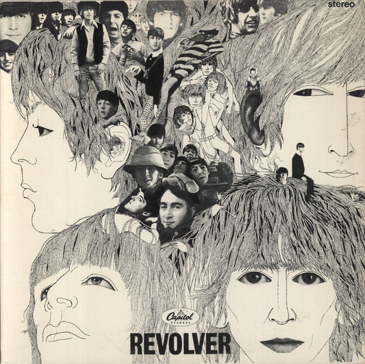 The Beatles Revolver - Peach Label - VG US Vinyl LP