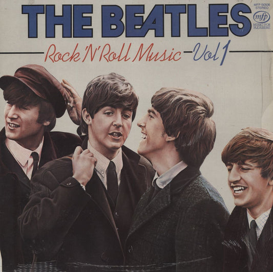 The Beatles Rock 'N' Roll Music Vol. 1 - Shrink UK Vinyl LP