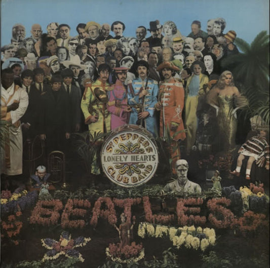 The Beatles Sgt. Pepper's - Wide Spine - WOC - EX UK Vinyl LP