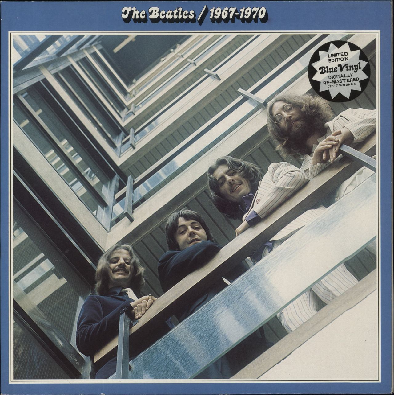 The Beatles The Beatles / 1962-1970 - Red & Blue Vinyl UK 4-LP vinyl set