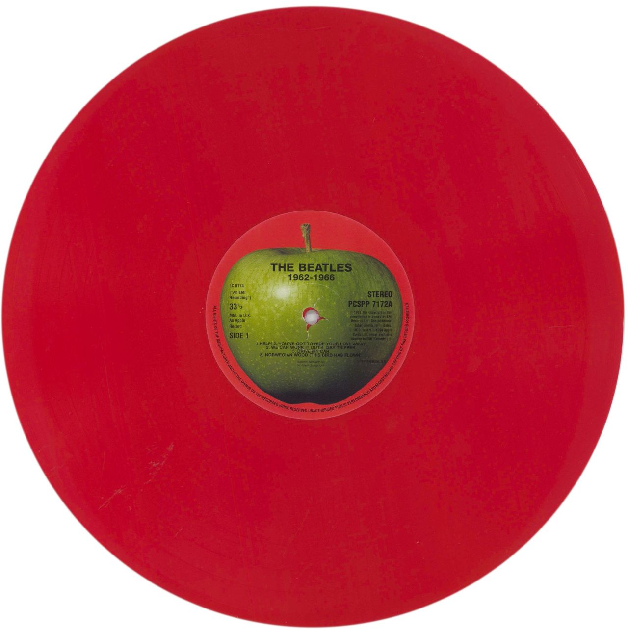 The Beatles The Beatles / 1962-1970 - Red & Blue Vinyl UK 4-LP vinyl set