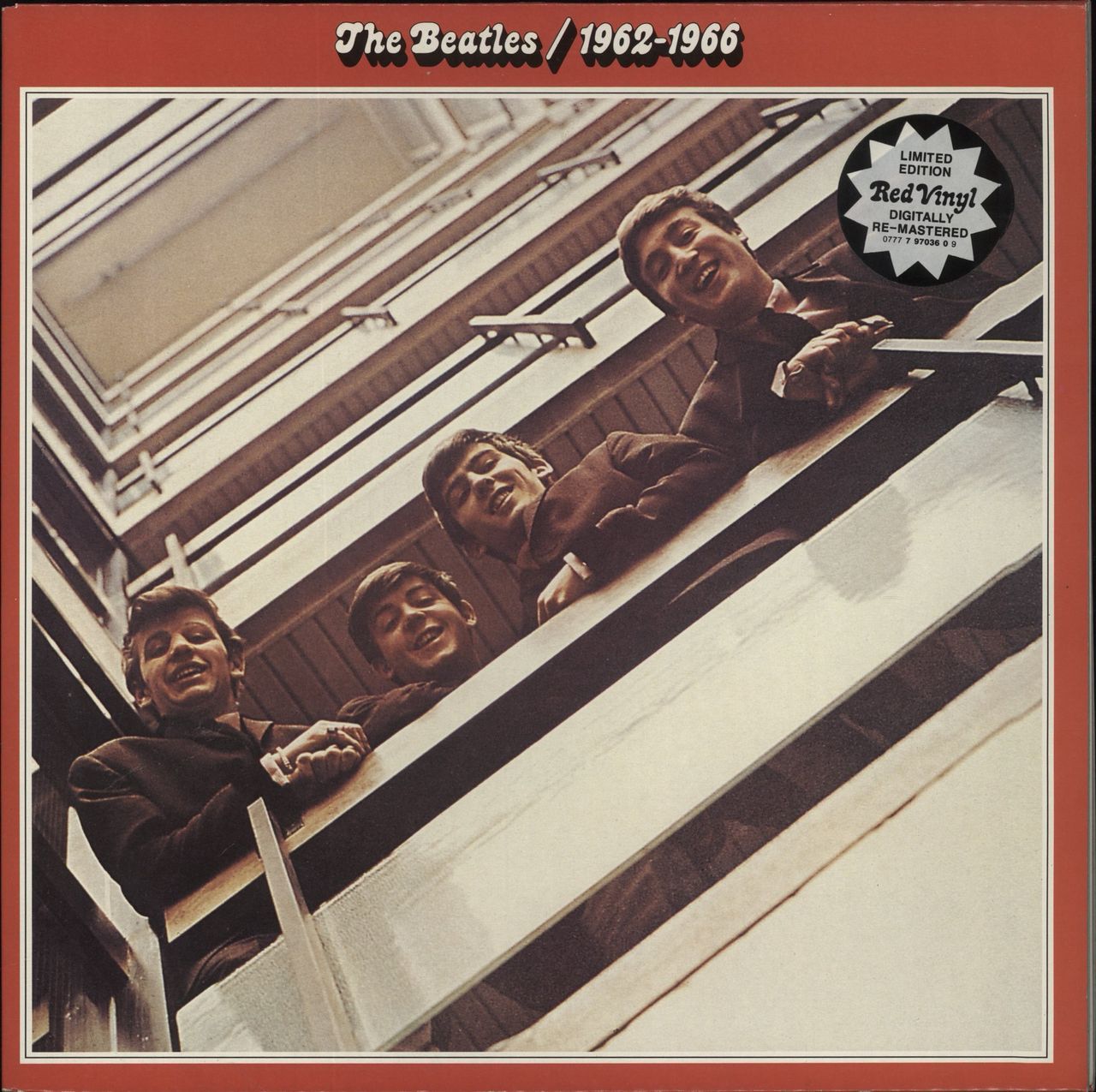 The Beatles The Beatles / 1962-1970 - Red & Blue Vinyl UK 4-LP vinyl set