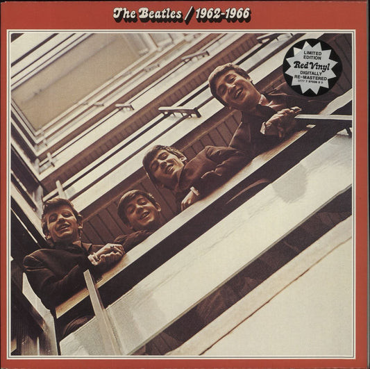 The Beatles The Beatles / 1962-1970 - Red & Blue Vinyl UK 4-LP vinyl set