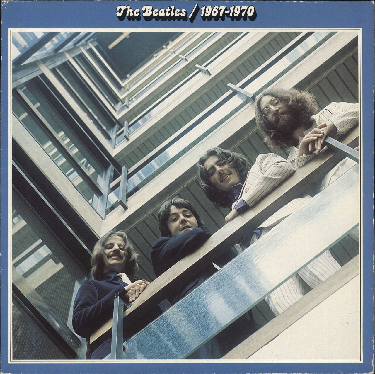 The Beatles The Beatles / 1967-1970 - Blue Vinyl - Remaster - EX UK 2-LP vinyl set