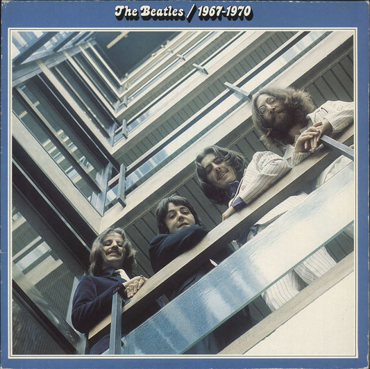 The Beatles The Beatles / 1967-1970 - Blue Vinyl - Remaster - EX UK 2-LP vinyl set