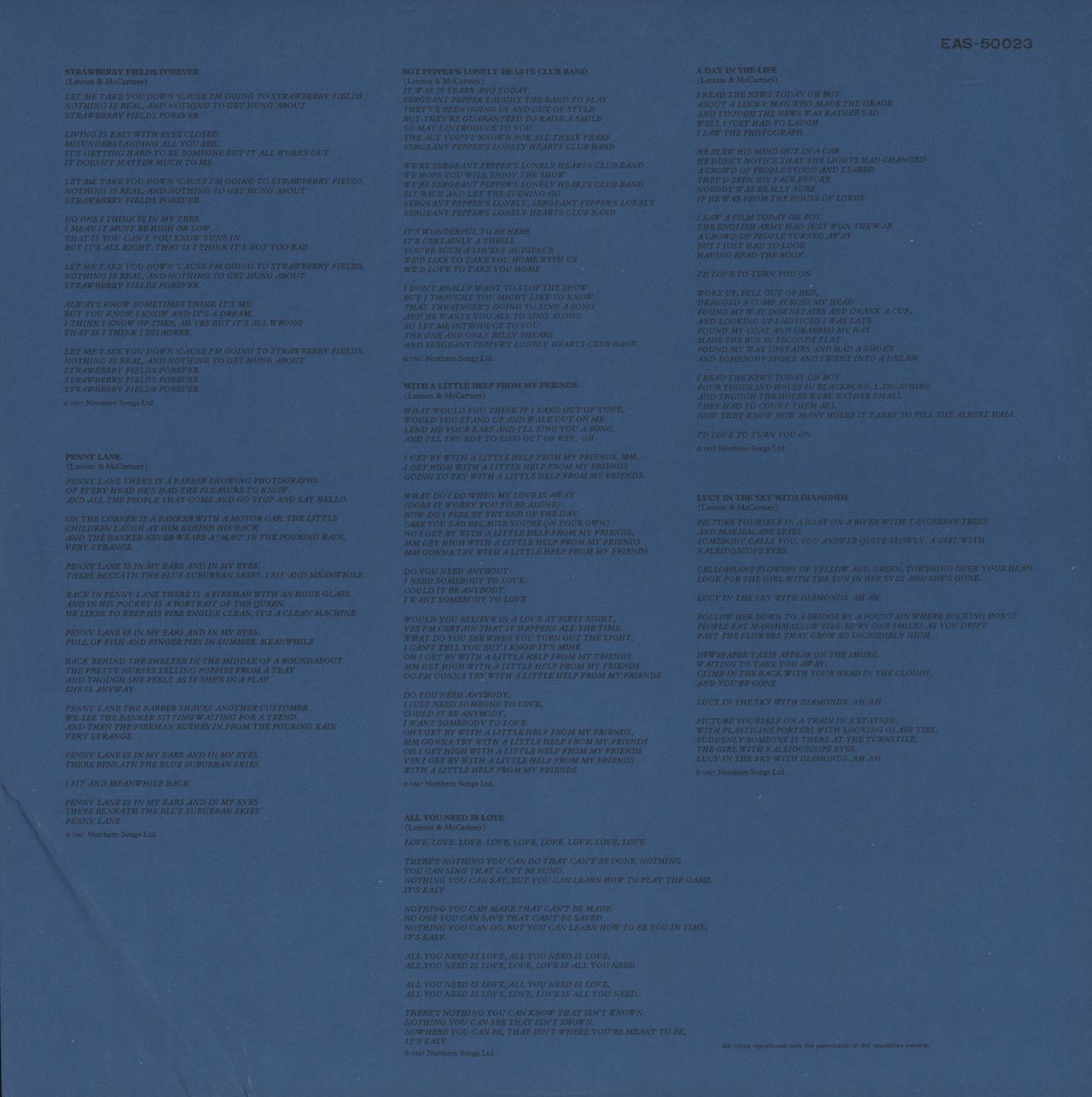 The Beatles The Beatles / 1967-1970 - Blue Vinyl - Wide Obi + Booklet Japanese 2-LP vinyl set