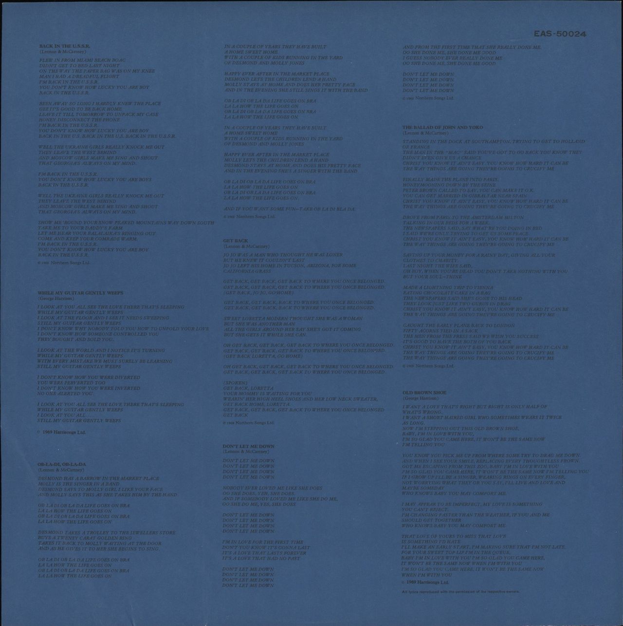 The Beatles The Beatles / 1967-1970 - Blue Vinyl - Wide Obi + Booklet Japanese 2-LP vinyl set