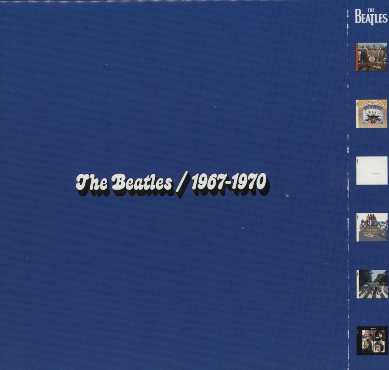 The Beatles The Beatles / 1967-1970 - Blue Vinyl - Wide Obi + Booklet Japanese 2-LP vinyl set