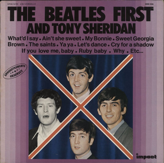 The Beatles The Beatles First And Tony Sheridan French Vinyl LP