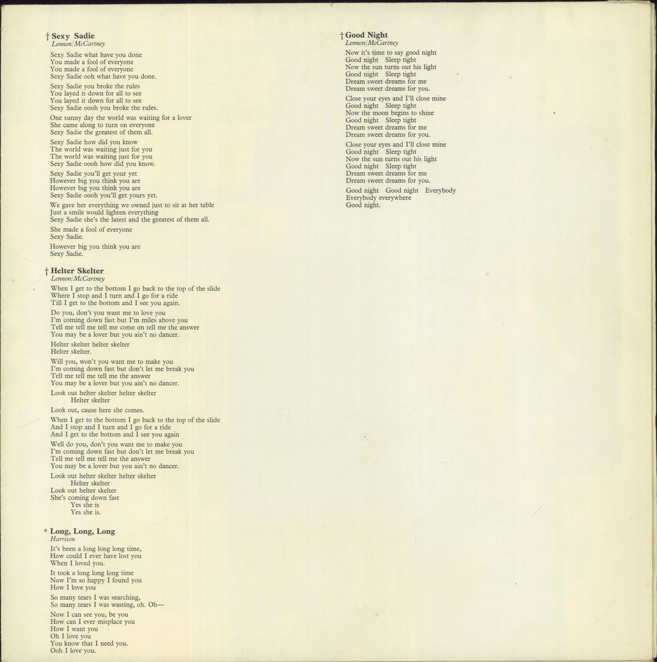 The Beatles The Beatles [White Album] - 1st - 0009477 UK 2-LP vinyl set
