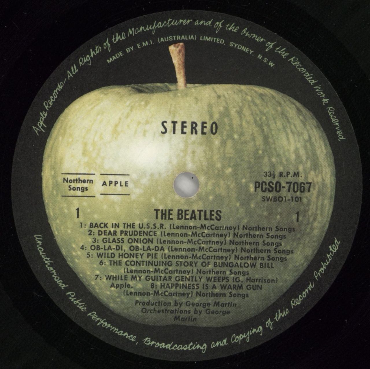 The Beatles The Beatles [White Album] 1st - VG Australian 2-LP vinyl set