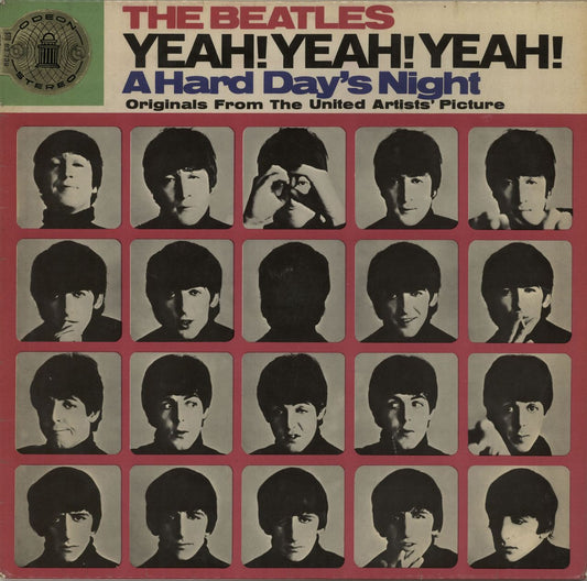 The Beatles Yeah! Yeah! Yeah! - Red, White & Gold Label - EX German Vinyl LP