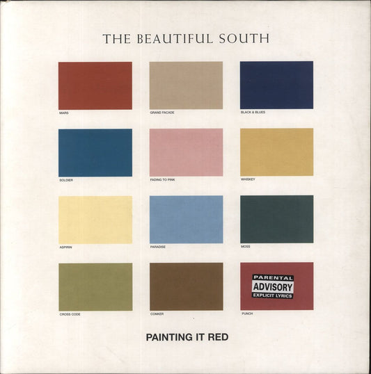 The Beautiful South Painting It Red - VG UK 2-LP vinyl set