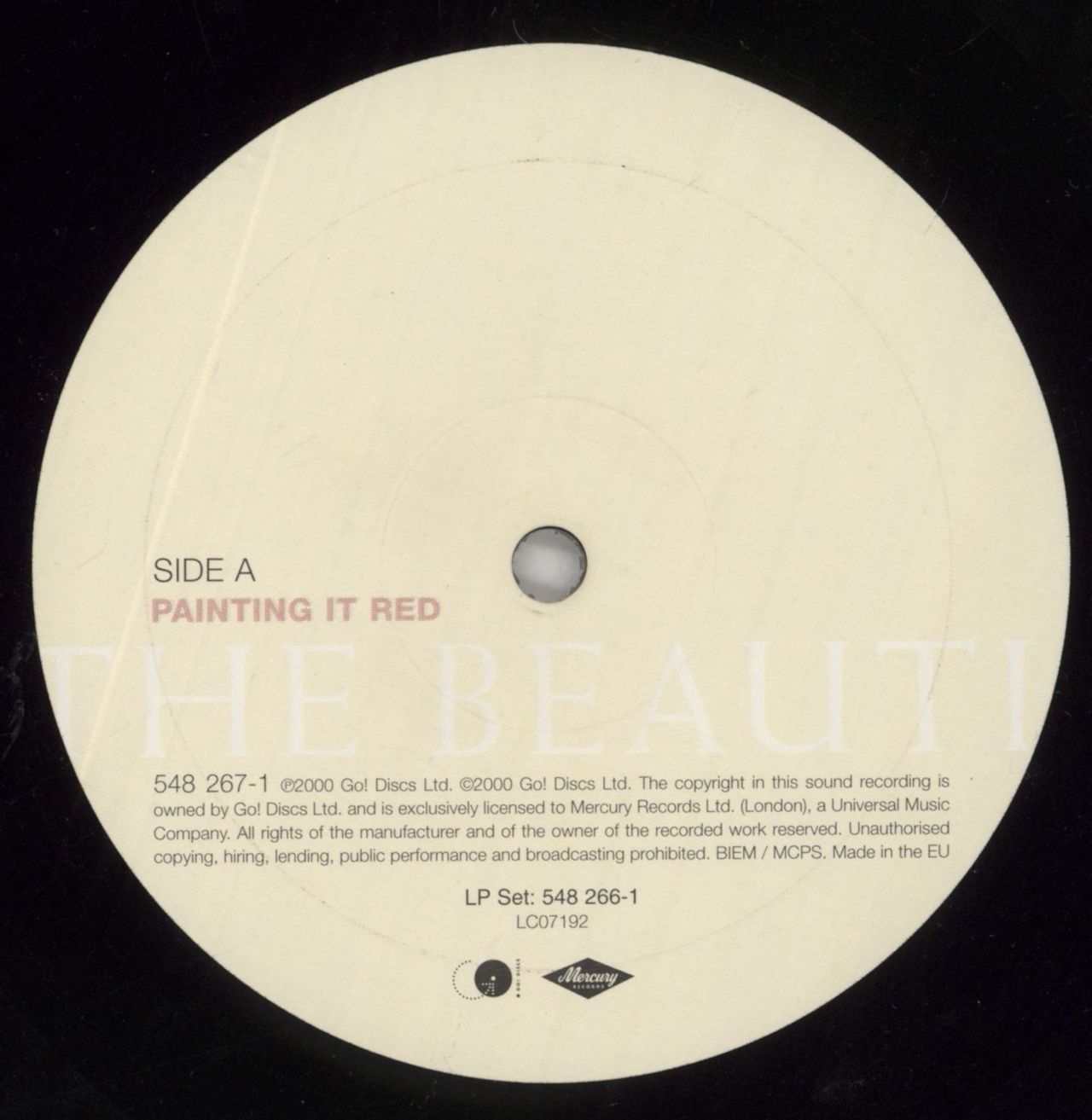 The Beautiful South Painting It Red - VG UK 2-LP vinyl set