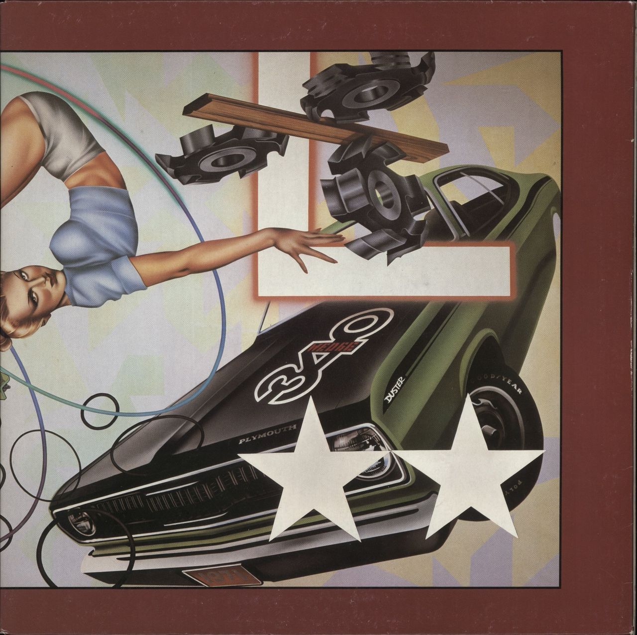The Cars Heartbeat City Japanese Vinyl LP