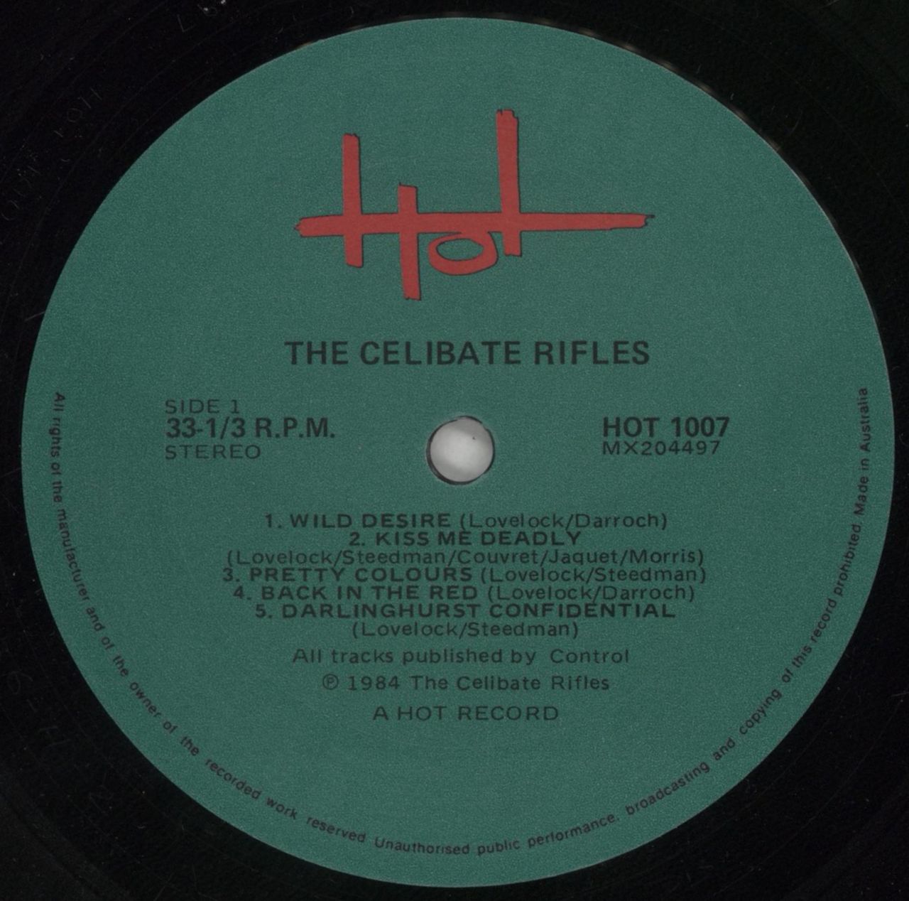 The Celibate Rifles The Celibate Rifles [aka 5 Languages] Australian Vinyl LP