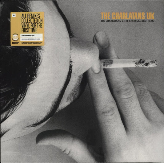 The Charlatans (UK) The Charlatans v. The Chemical Brothers - Yellow Vinyl - Sealed UK Vinyl LP