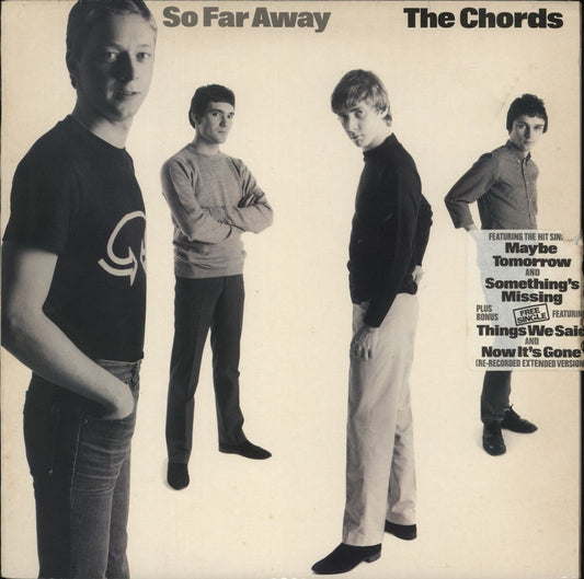The Chords So Far Away + 7" - Hype Stickered UK Vinyl LP