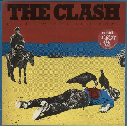 The Clash Give 'Em Enough Rope Dutch Vinyl LP
