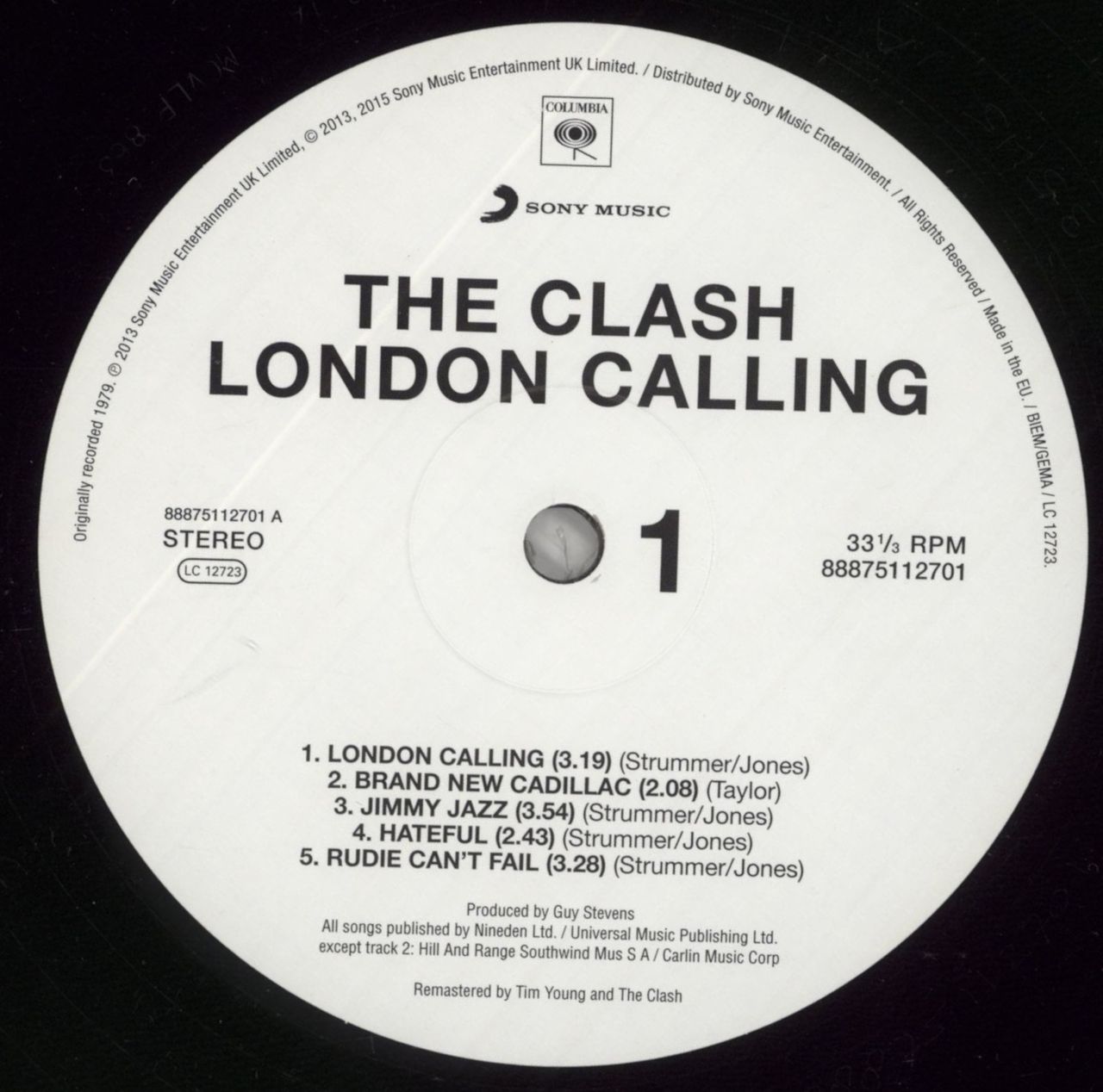 The Clash London Calling - 180gm - EX UK 2-LP vinyl set