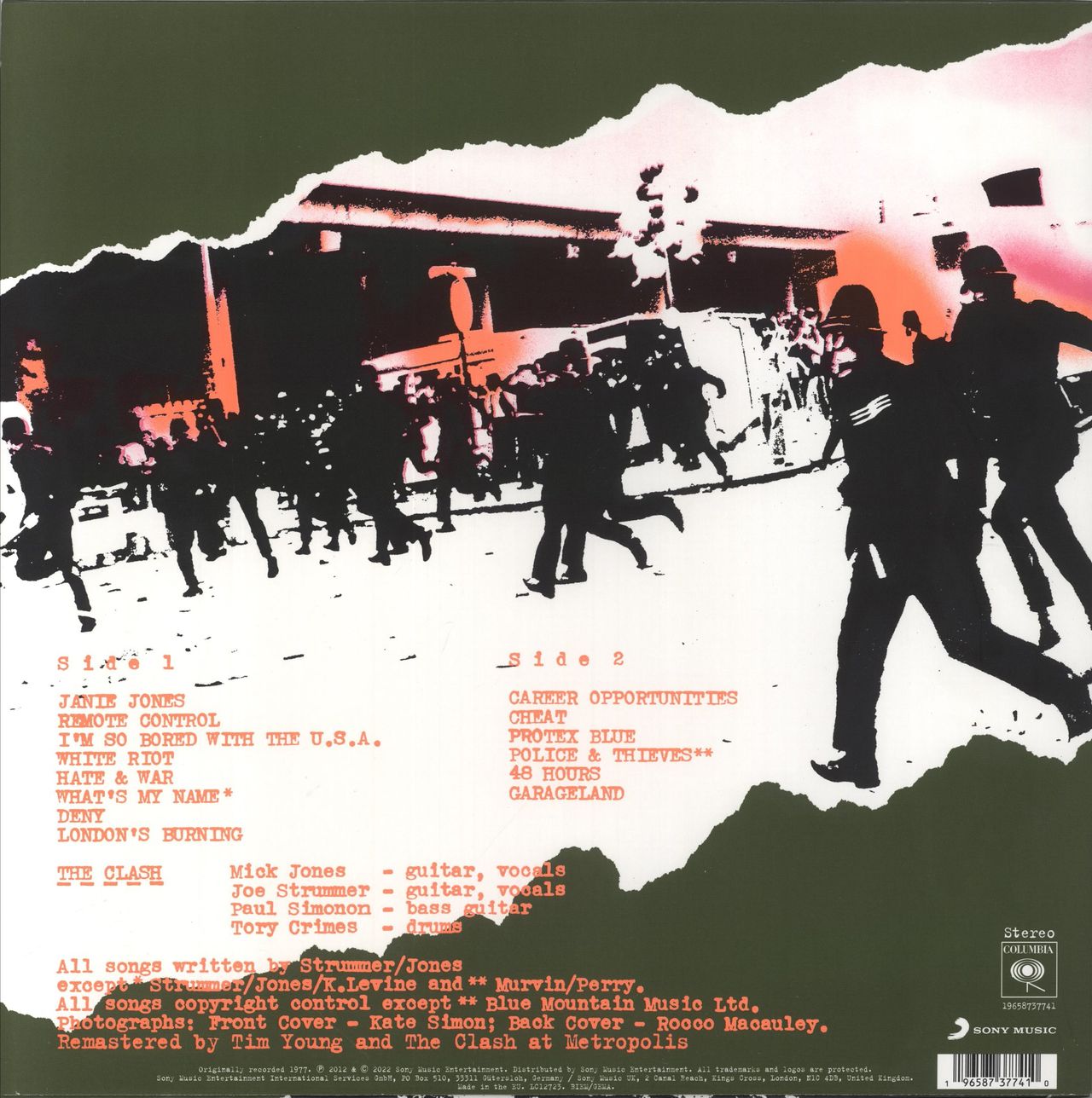 The Clash The Clash - Pink Transparent Vinyl UK Vinyl LP
