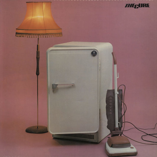 The Cure Three Imaginary Boys + Inner + Postcard UK Vinyl LP