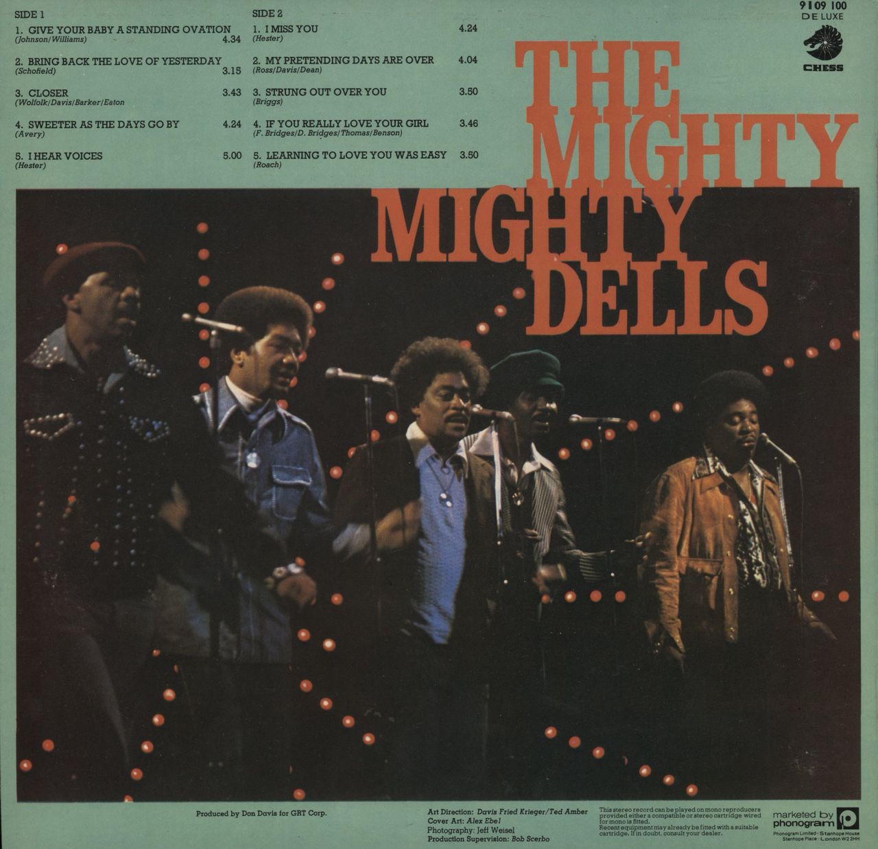 The Dells The Mighty Mighty Dells UK Vinyl LP