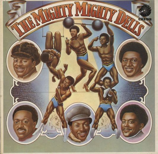 The Dells The Mighty Mighty Dells UK Vinyl LP