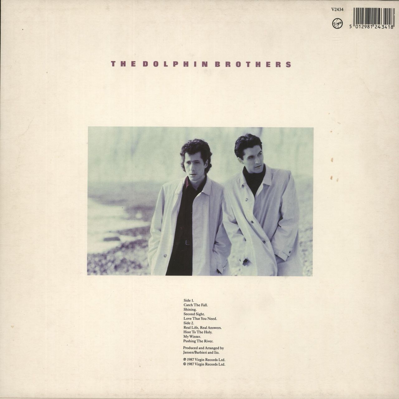 The Dolphin Brothers Catch The Fall - Matt Sleeve - EX UK Vinyl LP