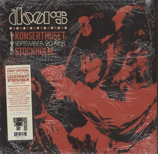 The Doors Live at Konserthuset Stockholm September 20th 1968 - Blue Vinyl - RSD 2024 UK 3-LP vinyl set