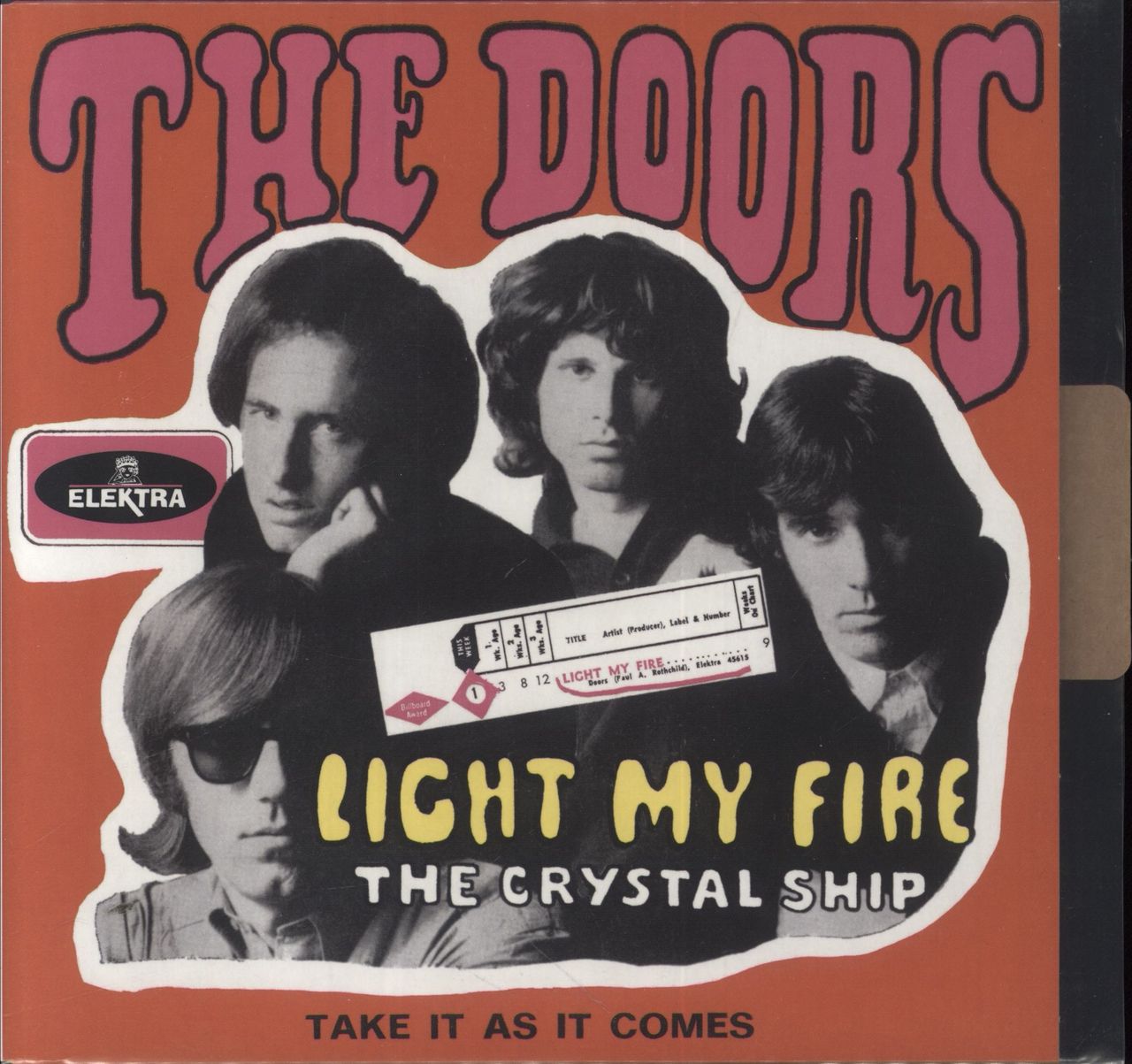 The Doors The Doors + 7" - 180g Green & Gold Galaxy Vinyl + Art Print US Vinyl LP