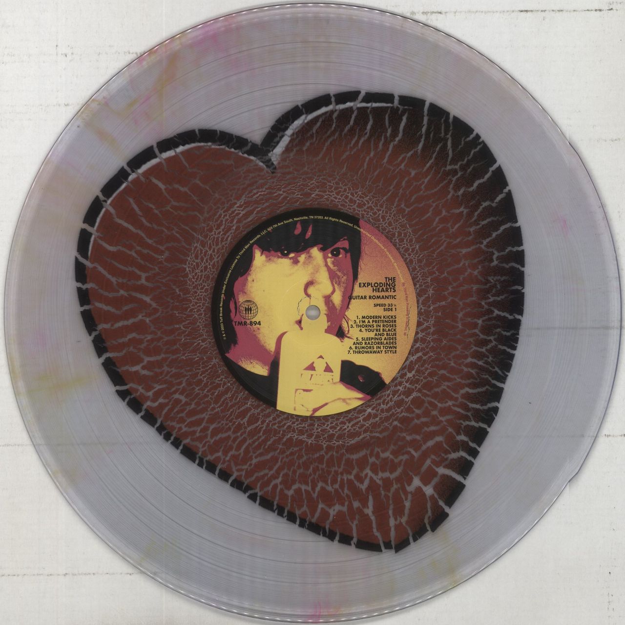 The Exploding Hearts Guitar Romantic - Exploded Heart Edition Vinyl UK Vinyl LP