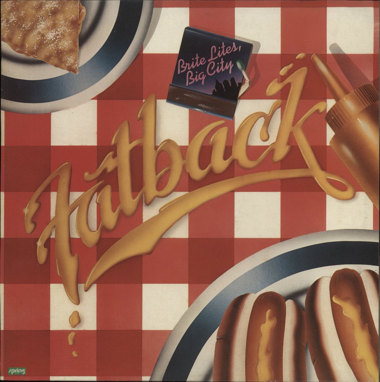 The Fatback Band Brite Lites, Big City UK Vinyl LP