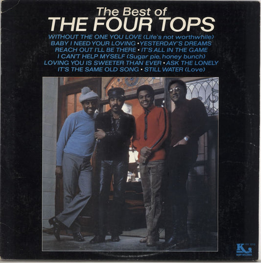 The Four Tops The Best Of The Four Tops US Vinyl LP