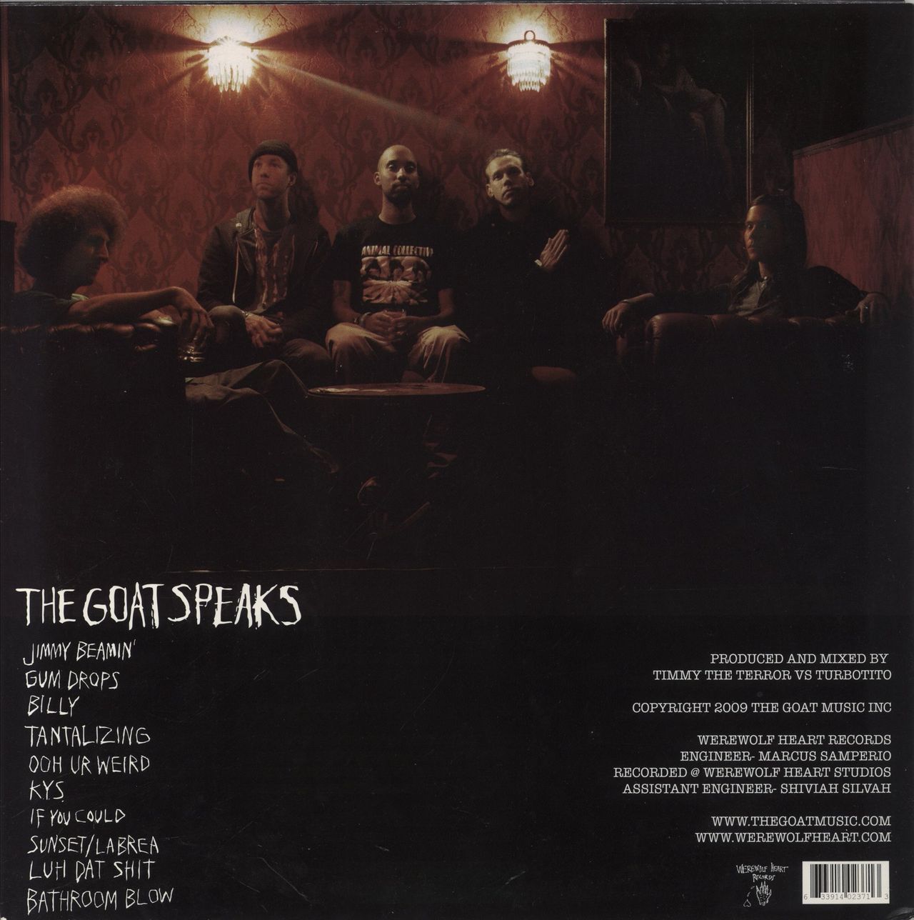 The Goat & The Occasional Others The Goat Speaks US Vinyl LP