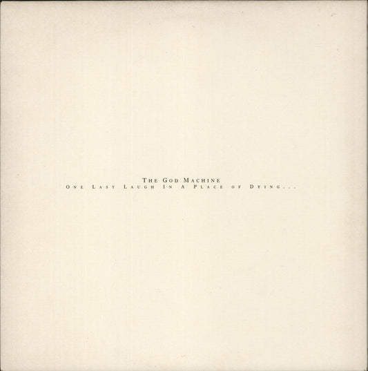 The God Machine One Last Laugh In A Place Of Dying UK Vinyl LP