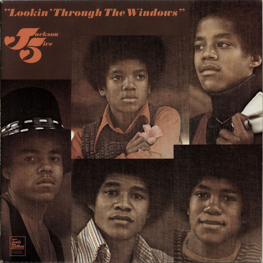 The Jackson Five Lookin' Through The Windows UK Vinyl LP