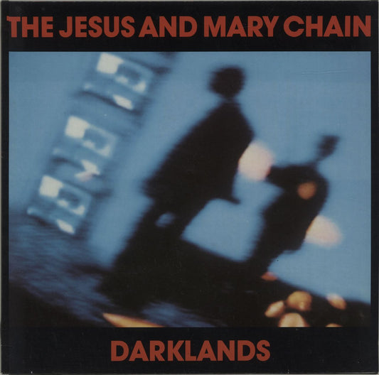 The Jesus & Mary Chain Darklands - Promo Stickered UK Promo Vinyl LP
