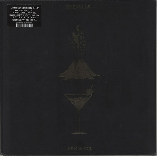 The Kills Ash & Ice - Pink & Blue Swirl Vinyl - Sealed UK 2-LP vinyl set