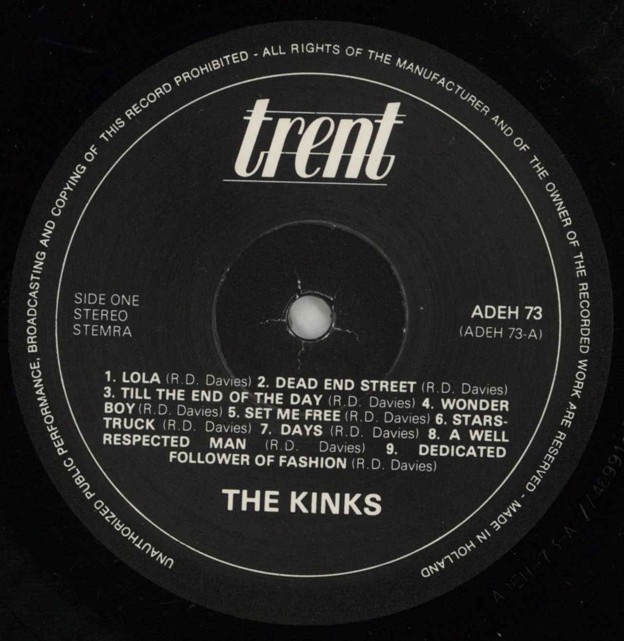 The Kinks The Best Of The Kinks Dutch Vinyl LP